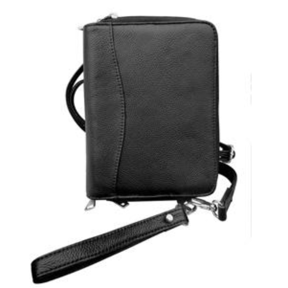 Roma Leathers Handbags - Compact Concealment Organizer Clutch Handbag Purse